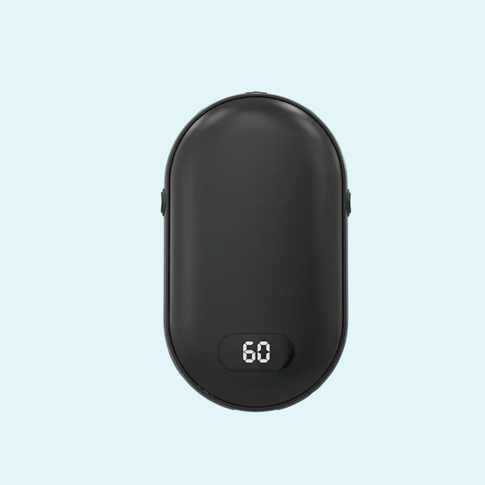This portable 2-in-1 device functions as both a hand warmer and a power bank. With a sleek design and digital display, it provides instant heat to keep your hands warm during cold weather and can also charge your devices on the go. Ideal for outdoor activities, commuting, or travel, it’s the perfect companion for comfort and convenience.