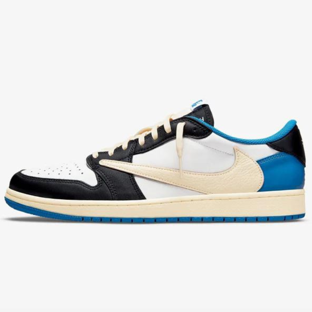 Air J. 1 Low Fragment Blue
