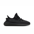 Yeezy Boost 350 V2 sneaker featuring breathable Primeknit upper, BOOST cushioned sole, ribbed outsole, and minimalist low-profile design.