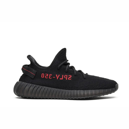 Yeezy Boost 350 V2 sneaker featuring breathable Primeknit upper, BOOST cushioned sole, ribbed outsole, and minimalist low-profile design.