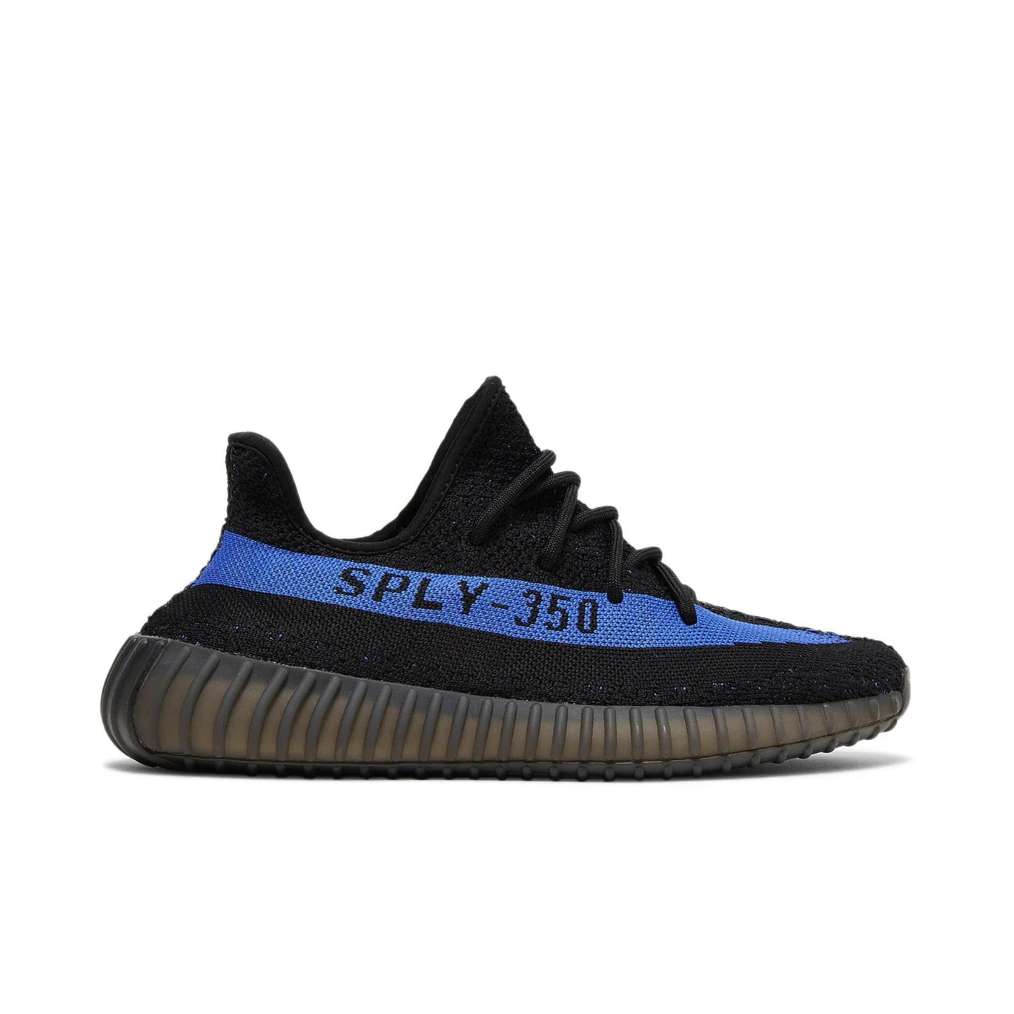 Yeezy Boost 350 V2 sneaker featuring breathable Primeknit upper, BOOST cushioned sole, ribbed outsole, and minimalist low-profile design.