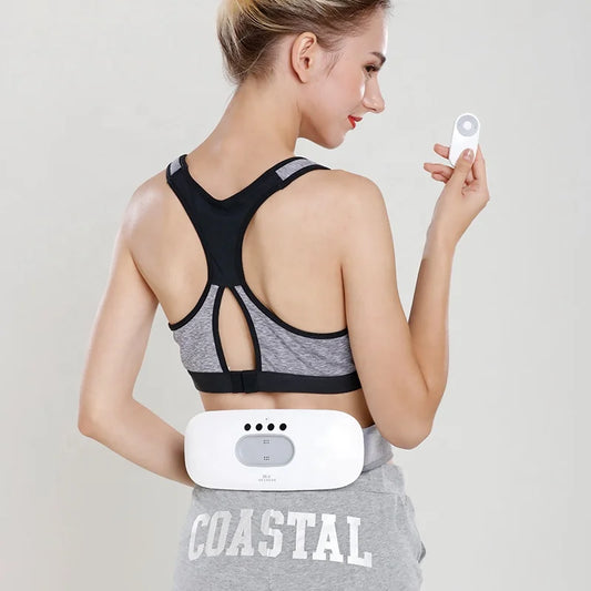 This wearable massager targets the waist and lumbar area, providing relief from tension and discomfort. The device offers customizable settings and is easy to control with a remote, making it perfect for on-the-go relaxation. Ideal for soothing back pain, improving circulation, and enhancing recovery, it’s designed for convenience and comfort.