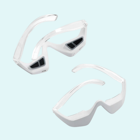 This advanced 3D eye massager provides a relaxing experience by combining gentle pressure, vibration, and heat to soothe tired eyes, reduce puffiness, and improve circulation. Perfect for relieving eye strain and promoting relaxation, it's designed for comfort and ease of use. Ideal for daily rejuvenation, especially after long screen hours.