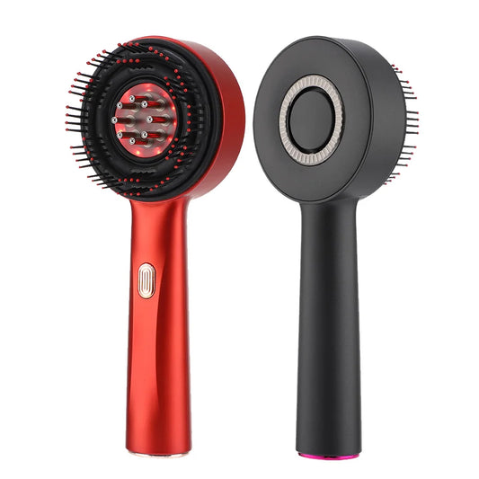 This innovative scalp massager uses red light therapy to promote hair growth and improve scalp health. The massager features gentle vibration and strategically placed nodes to stimulate circulation and reduce hair thinning. Available in sleek black and red designs, it provides a relaxing and rejuvenating experience for your scalp, making it a perfect addition to your hair care routine.