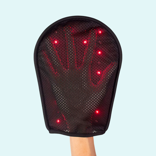 These gloves use advanced LED light therapy to target pain and promote healing in the hands. The soft fabric contains multiple LED lights that emit red light to reduce inflammation and increase circulation. Ideal for managing hand pain, arthritis, or muscle soreness, they provide convenient and effective treatment for hand recovery.