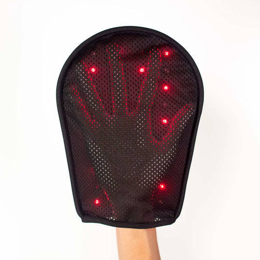 These gloves use advanced LED light therapy to target pain and promote healing in the hands. The soft fabric contains multiple LED lights that emit red light to reduce inflammation and increase circulation. Ideal for managing hand pain, arthritis, or muscle soreness, they provide convenient and effective treatment for hand recovery.