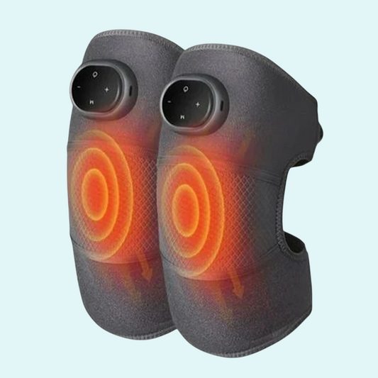 These heated knee pads provide soothing warmth to relieve joint pain, stiffness, and muscle tension. Equipped with adjustable heat settings, they are designed to fit comfortably around your knees, offering targeted heat therapy. Ideal for recovery after exercise or for easing chronic pain, these knee pads are perfect for daily use at home or on the go.