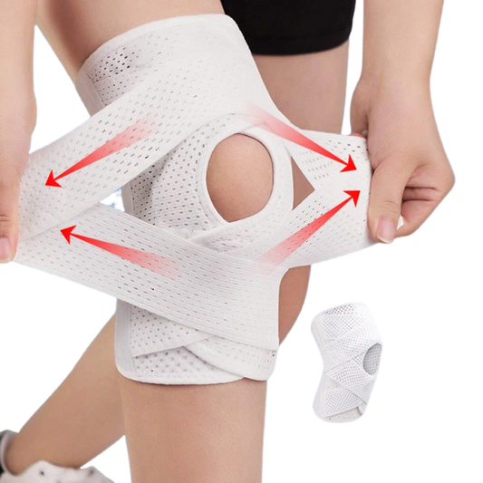 This knee brace provides optimal support and stabilization for the knee joint, featuring adjustable straps for a customized fit. Designed to alleviate pain and discomfort, it’s ideal for those recovering from injury, managing arthritis, or seeking extra support during physical activity. The breathable fabric ensures comfort during extended wear, while the design promotes ease of movement and flexibility.