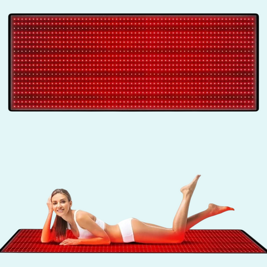 This full-body therapy mat uses red and infrared light to improve circulation, reduce pain, and enhance recovery. Ideal for overall body healing, it offers a non-invasive treatment for muscle soreness, inflammation, and stress relief. Relax and recharge with the benefits of targeted light therapy. Perfect for daily use to promote physical well-being.