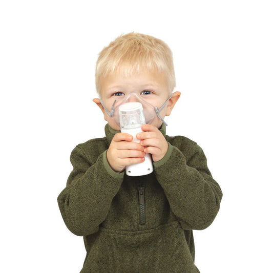 This portable nebulizer delivers respiratory medication in a fine mist for easy inhalation. Ideal for both children and adults, it provides quick and effective treatment. Compact and user-friendly, it ensures minimal noise during use. Perfect for asthma or other respiratory conditions. Convenient and efficient for home or travel use.