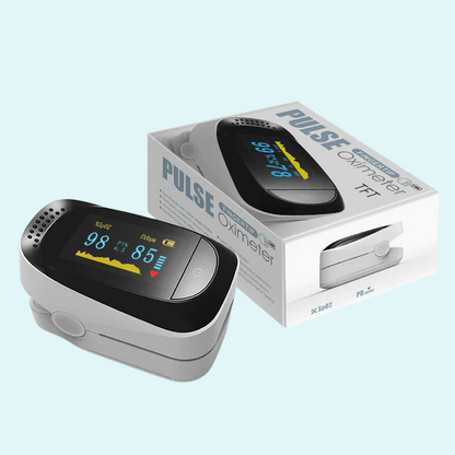 This compact and easy-to-use pulse oximeter provides accurate readings of blood oxygen saturation (SpO2) and pulse rate. Featuring a bright OLED display, it ensures clear visibility of your results. Perfect for monitoring your health at home, during travel, or on the go, this portable device offers quick and reliable measurements with just the press of a button.