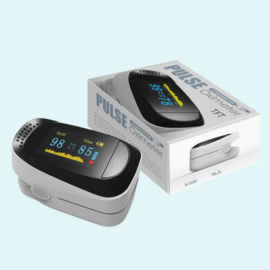 This compact and easy-to-use pulse oximeter provides accurate readings of blood oxygen saturation (SpO2) and pulse rate. Featuring a bright OLED display, it ensures clear visibility of your results. Perfect for monitoring your health at home, during travel, or on the go, this portable device offers quick and reliable measurements with just the press of a button.