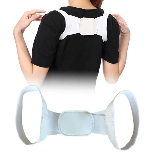This posture corrector is designed to improve neck and shoulder alignment by gently pulling the shoulders back. Made from comfortable, breathable material, it helps to alleviate neck pain, back discomfort, and tension caused by poor posture. The adjustable straps ensure a secure and custom fit for all body types. Ideal for those who sit for long periods or experience discomfort from slouching. Lightweight and easy to wear, it provides support during daily activities or while working.