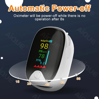 Portable Finger Pulse Oximeter