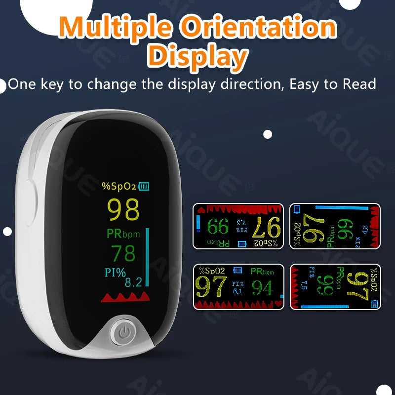 Portable Finger Pulse Oximeter