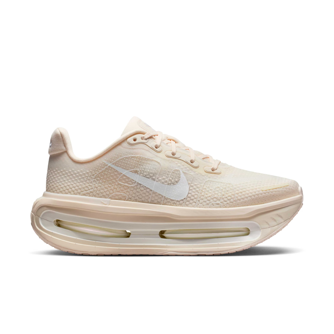 Vomero Premium Chalk sneaker featuring breathable mesh upper in soft off-white tones, cushioned sole with Air units, and modern performance-inspired design for everyday comfort.