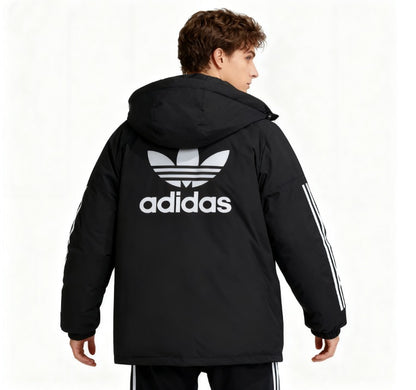 Men's winter sports hooded jacket