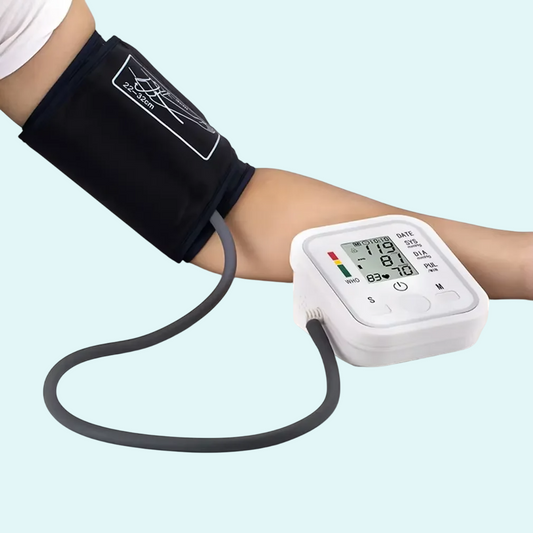 This easy-to-use digital blood pressure monitor allows you to track your health with ease. Featuring large, clear readings and a simple interface, it ensures accuracy and comfort during use. Ideal for home monitoring, it provides systolic, diastolic, and pulse measurements, helping you maintain control over your health. Convenient, reliable, and essential for anyone looking to monitor their blood pressure regularly.