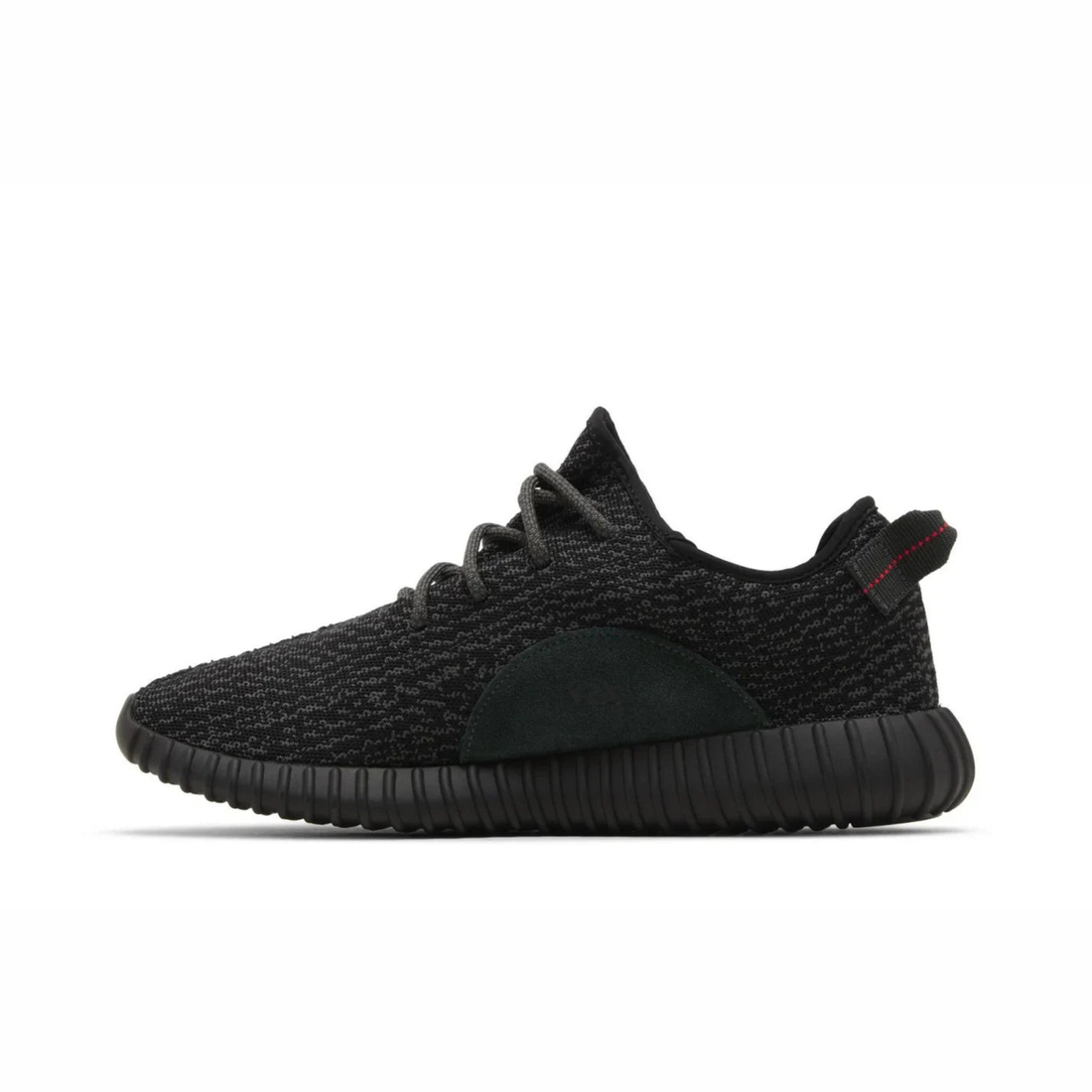 Yeezy Boost 350 V2 sneaker featuring breathable Primeknit upper, BOOST cushioned sole, ribbed outsole, and minimalist low-profile design.
