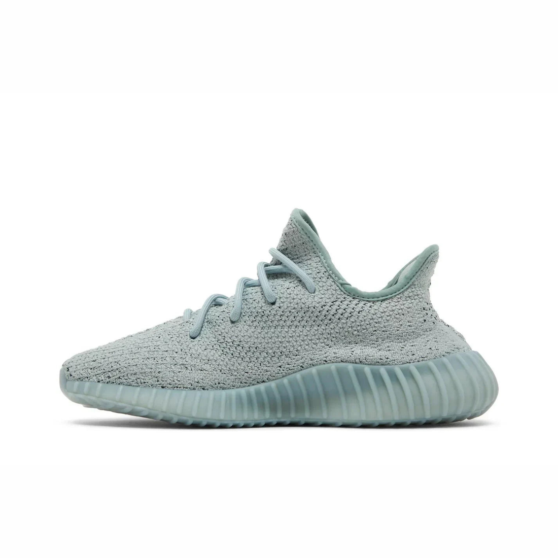 Yeezy Boost 350 V2 sneaker featuring breathable Primeknit upper, BOOST cushioned sole, ribbed outsole, and minimalist low-profile design.