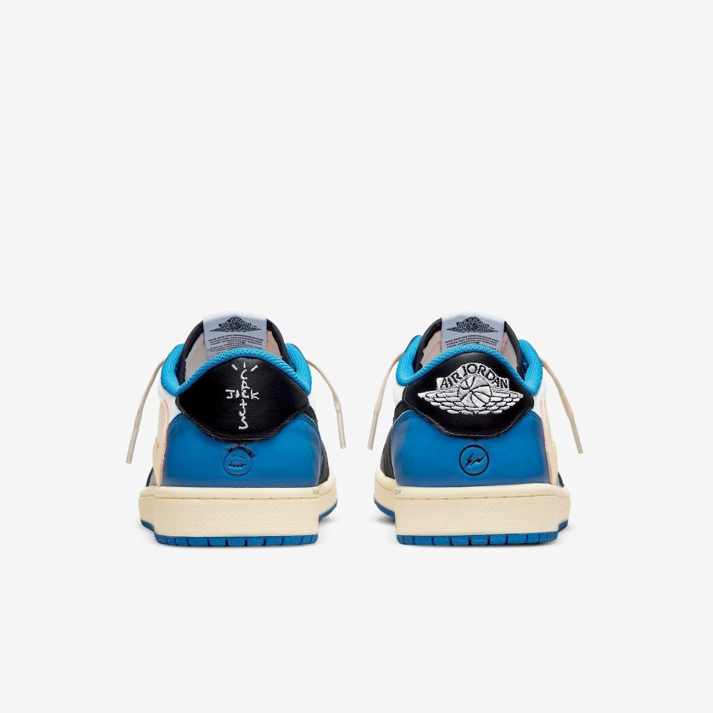 Air J. 1 Low Fragment Blue