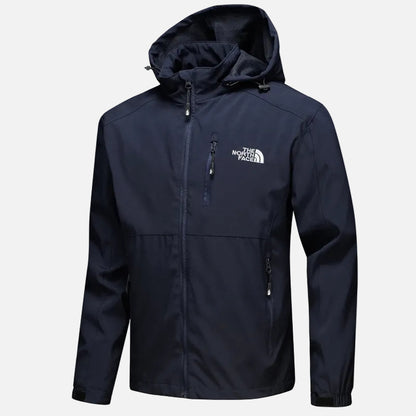 Men’s Waterproof Hooded Shell Jacket