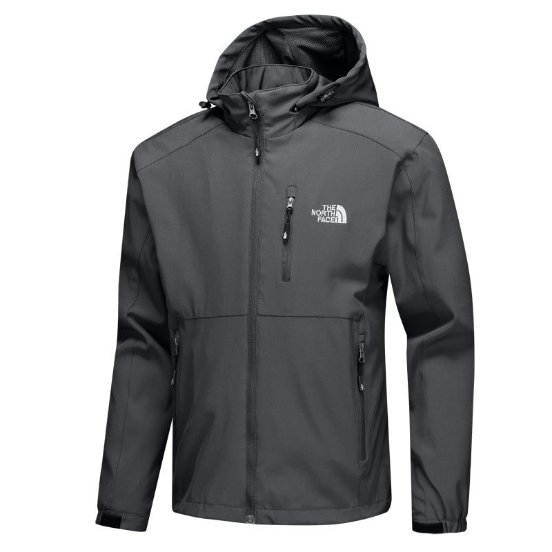 Men’s Waterproof Hooded Shell Jacket